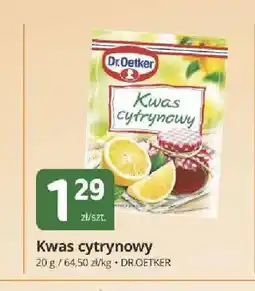 Marketvita Kwas cytrynowy Dr. Oetker oferta