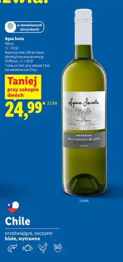 Lidl Wino Białe oferta