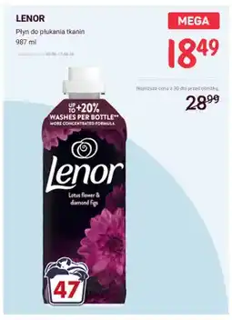 Rossmann Płyn do płukania tkanin Lenor Lotus Flower & Diamond Figs oferta