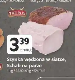 Marketvita Szynka wędzona w siatce Taurus oferta