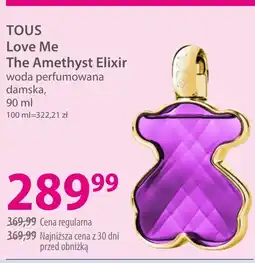 Hebe Woda perfumowana damska tous oferta