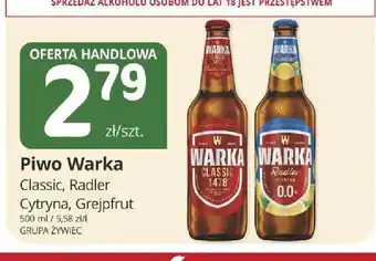 Marketvita Piwo bezalkoholowe Warka Radler Cytryna oferta