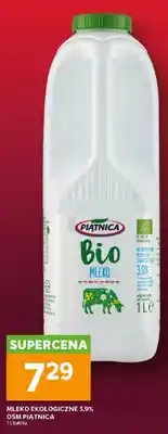 Stokrotka Mleko ekologiczne Bio 3,9% OSM Piątnica oferta