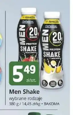 Marketvita Napój proteinowy Men Shake Bakoma oferta
