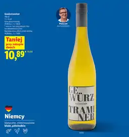 Lidl Wino DB Gewürztraminer oferta