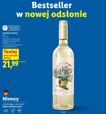 Lidl Wino Carlo Rossi oferta