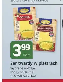 Marketvita Ser twardy w plastrach Włoszczowa oferta