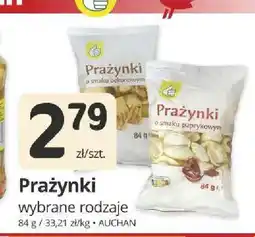 Marketvita Prażynki o smaku bekonowym Auchan oferta