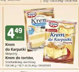Marketvita Krem do Karpatki klasyczny Dr. Oetker oferta