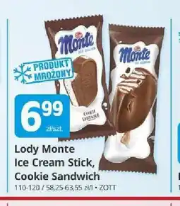 Marketvita Lody Monte Cookie Sandwich oferta