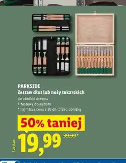 Lidl Zestaw dłut lub noży tokarskich oferta