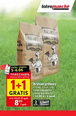 Intermarche Brykiet grillowy oferta