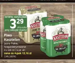 Marketvita Piwo Kasztelan Jasne Pełne 4-pak oferta