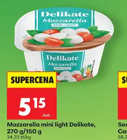 Biedronka Mozzarella Delikate oferta