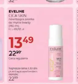 Jawa Drogerie Nawilżająca pianka do mycia twarzy Cica Skin Eveline oferta