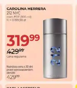 Jawa Drogerie Woda toaletowa Carolina Herrera 212 NYC oferta