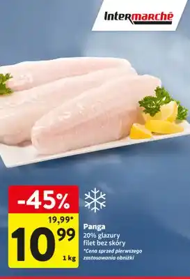 Panga 20% glazury filet bez skóry