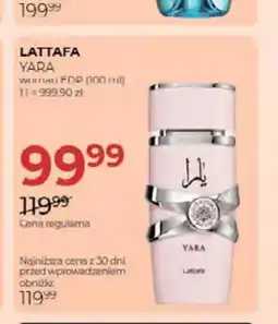 Jawa Drogerie Woda perfumowana damska Lattafa Yara oferta