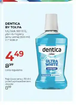 Jawa Drogerie Płyn do higieny jamy ustnej Dentica by Tołpa Ultra White oferta