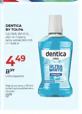 Jawa Drogerie Płyn do higieny jamy ustnej Dentica by Tołpa Ultra White oferta
