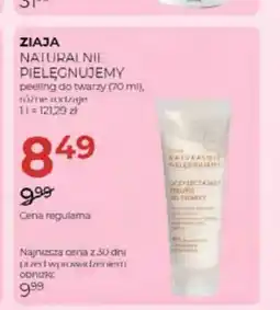 Jawa Drogerie Peeling do twarzy Naturalnie Pielęgnujemy Ziaja oferta