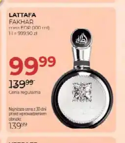 Jawa Drogerie Woda perfumowana Lattafa Fakhar oferta
