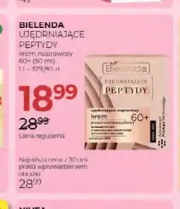 Jawa Drogerie Krem do twarzy naprawczy 60+ Bielenda Ujędrniające Peptydy oferta