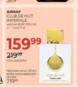 Jawa Drogerie Woda perfumowana damska Armaf Club de Nuit Imperiale oferta