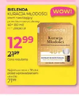 Jawa Drogerie Krem do twarzy nawilżający przeciwzmarszczkowy 40+ Bielenda Kuracja Młodości oferta