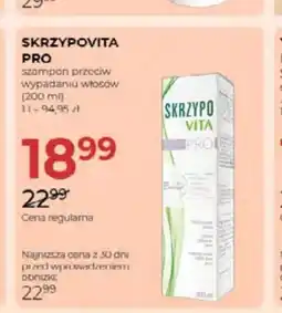 Jawa Drogerie Szampon przeciw wypadaniu włosów Skrzypovita Pro oferta