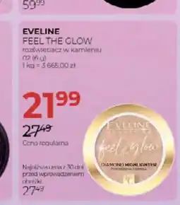 Jawa Drogerie Rozświetlacz w kamieniu Eveline Feel The Glow 02 oferta
