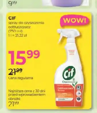 Jawa Drogerie Spray do czyszczenia odtłuszczacz Cif oferta