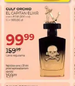 Jawa Drogerie Woda perfumowana Gulf Orchid El Capitan Elixir oferta