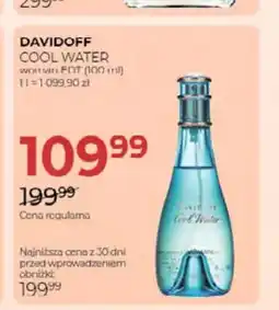 Jawa Drogerie Woda toaletowa damska Davidoff Cool Water oferta