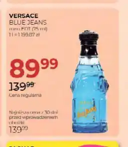 Jawa Drogerie Woda toaletowa Versace Blue Jeans oferta