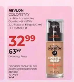 Jawa Drogerie Podkład z pompką Revlon Colorstay Combination/Oily 220 Natural Beige oferta