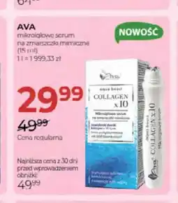 Jawa Drogerie Serum do twarzy mikroigłowe na zmarszczki mimiczne Ava oferta