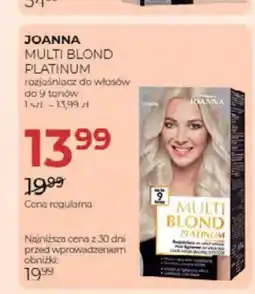 Jawa Drogerie Rozjaśniacz do włosów Joanna Multi Blond Platinum oferta