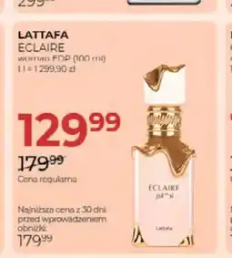 Jawa Drogerie Woda perfumowana damska Lattafa Eclaire oferta