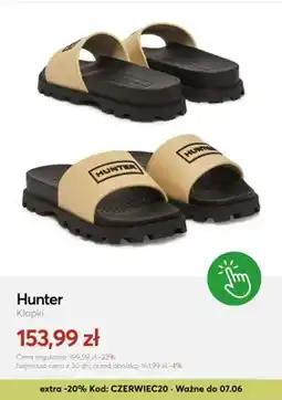 eobuwie Klapki Hunter oferta