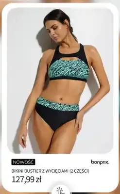 BonPrix Bikini bustier z wycięciami (2 części) Bonprix oferta