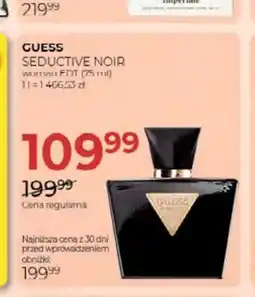 Jawa Drogerie Woda toaletowa damska Guess Seductive Noir oferta