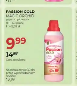 Jawa Drogerie Płyn do płukania Passion Gold Magic Orchid oferta