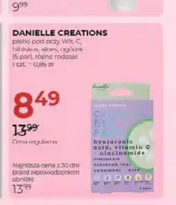 Jawa Drogerie Płatki pod oczy hibiskus Danielle Creations oferta