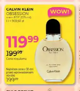 Jawa Drogerie Woda toaletowa Calvin Klein Obsession oferta