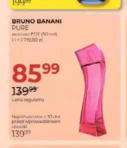 Jawa Drogerie Woda toaletowa damska Bruno Banani Pure oferta
