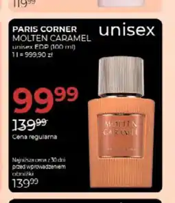 Jawa Drogerie Woda perfumowana unisex Paris Corner Molten Caramel oferta