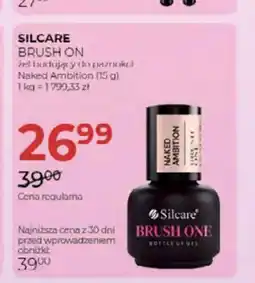 Jawa Drogerie Żel budujący do paznokci Silcare Brush On Naked Ambition oferta