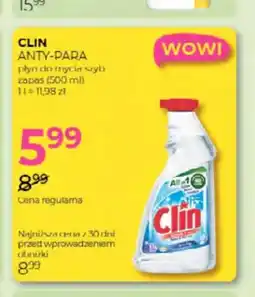 Jawa Drogerie Płyn do mycia szyb zapas Clin Anty-Para oferta
