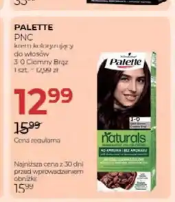 Jawa Drogerie Krem koloryzujący do włosów Palette PNC 3-0 Ciemny Brąz oferta